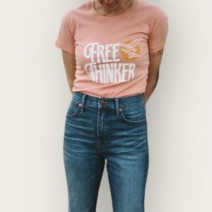 NWT The Bee & The Fox Free Thinker T-Shirt, XL
